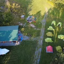 Campsite from the 1st Amherstview Bath Scouts Facebook page